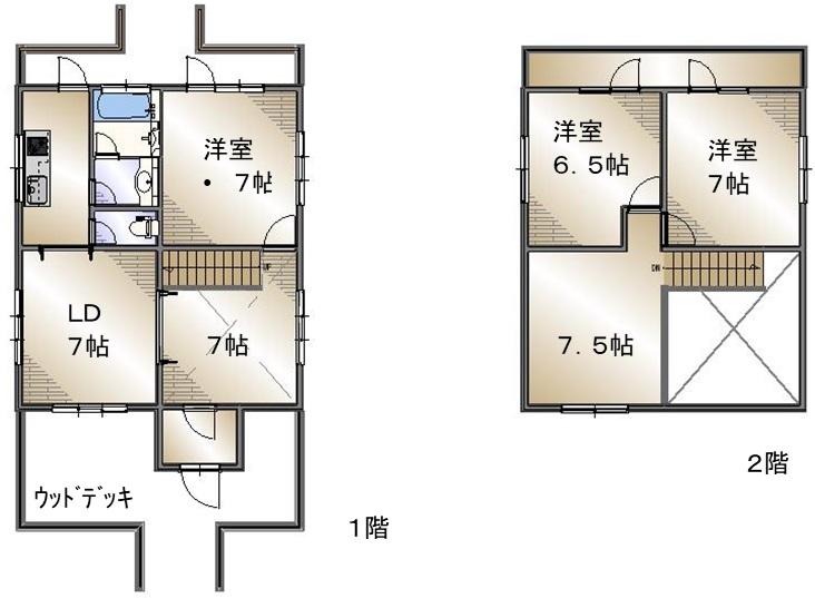 山谷字西沢入（砂越駅） 2500万円