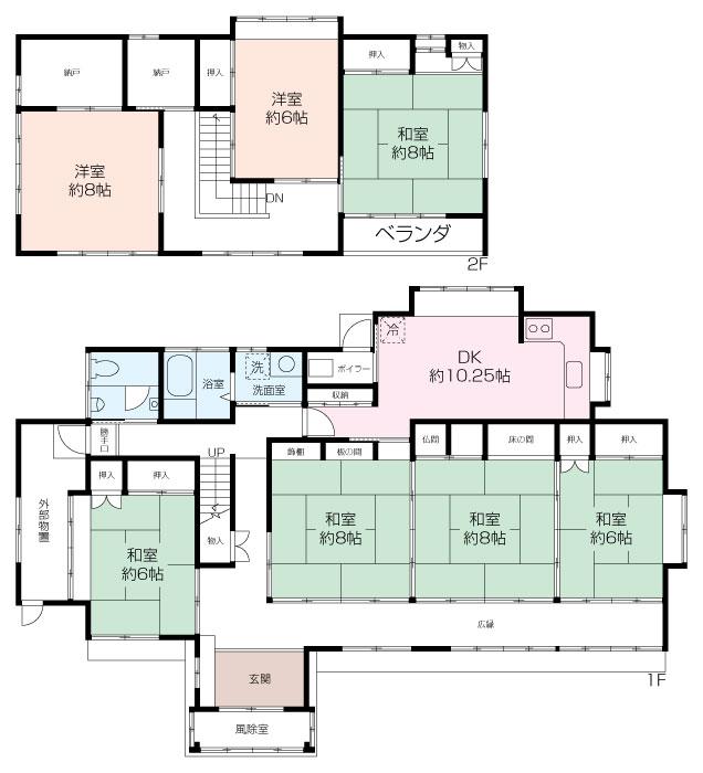 大字下山（荒砥駅） 356万円