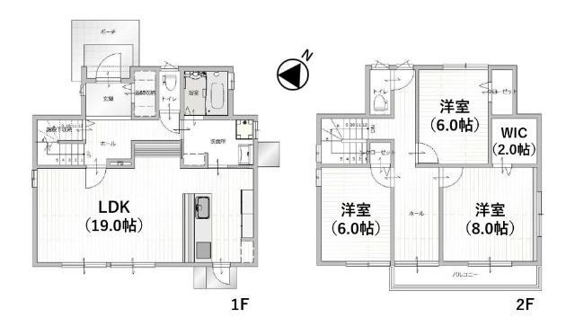 御所野地蔵田５（四ツ小屋駅） 2580万円