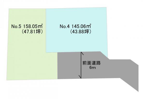 岡部字大旦（福島学院前駅） 897万円・954万円