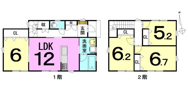 大字小比内２（運動公園前駅） 2390万円