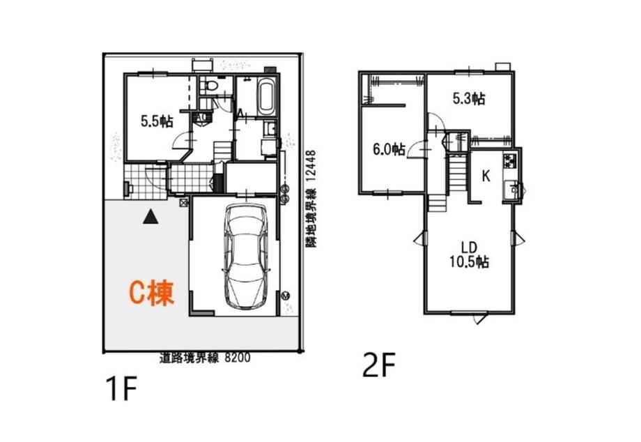 大字白銀町字左岩淵通（陸奥湊駅） 2450万円