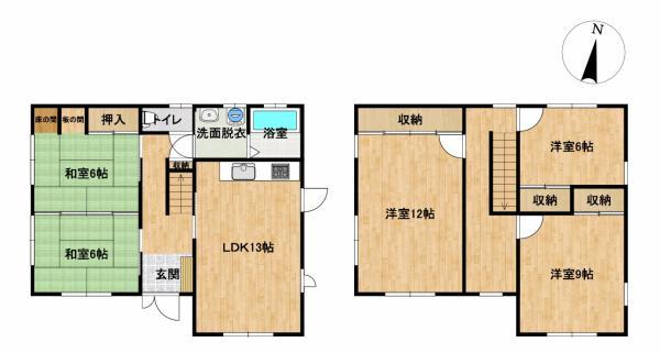 detached 山形県東根市大字若木56