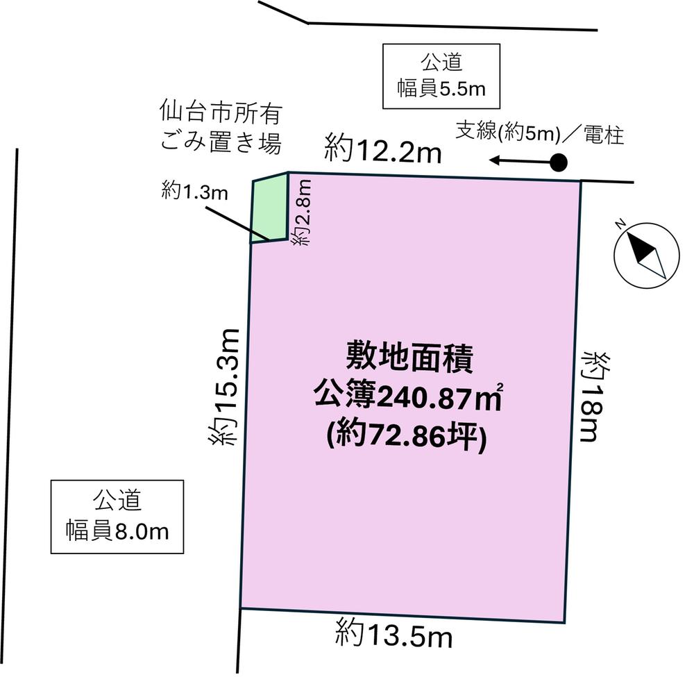 SUUMO】建築条件なしで探す愛子駅（宮城県）の土地探し 宅地