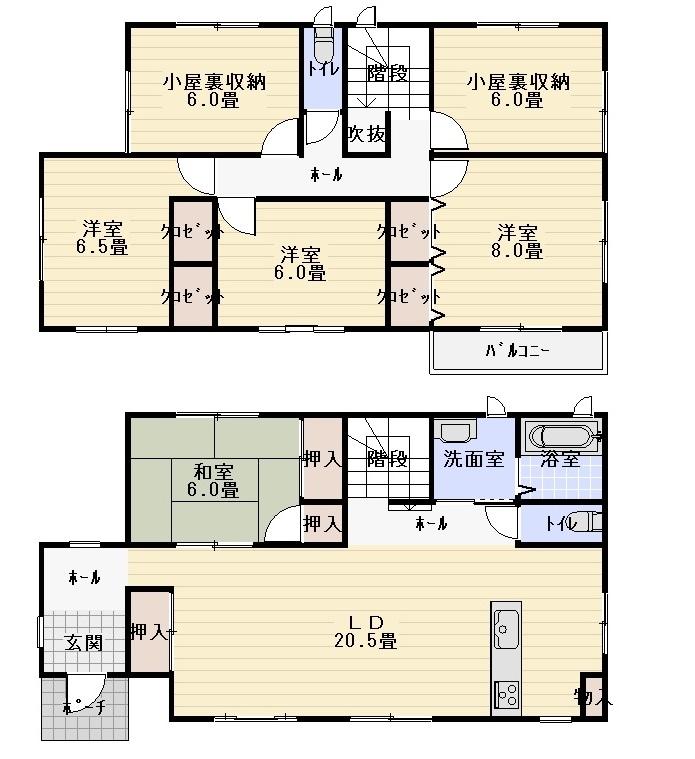 大衡字亀岡 2390万円