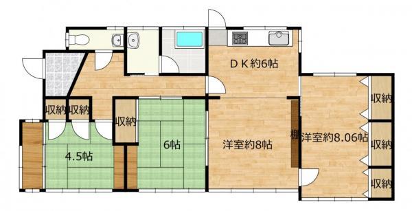 南沢又字東谷地（上松川駅） 1599万円