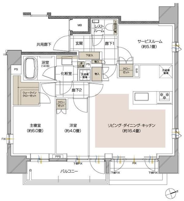 SUUMO】品川区×駅徒歩2分×全戸角住戸 - ピアース戸越公園