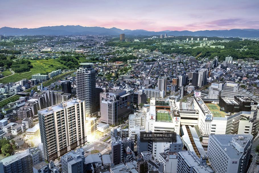 プラウド京王聖蹟桜ヶ丘（プラウド京王聖蹟桜ヶ丘　東京都多摩市関戸４画像）