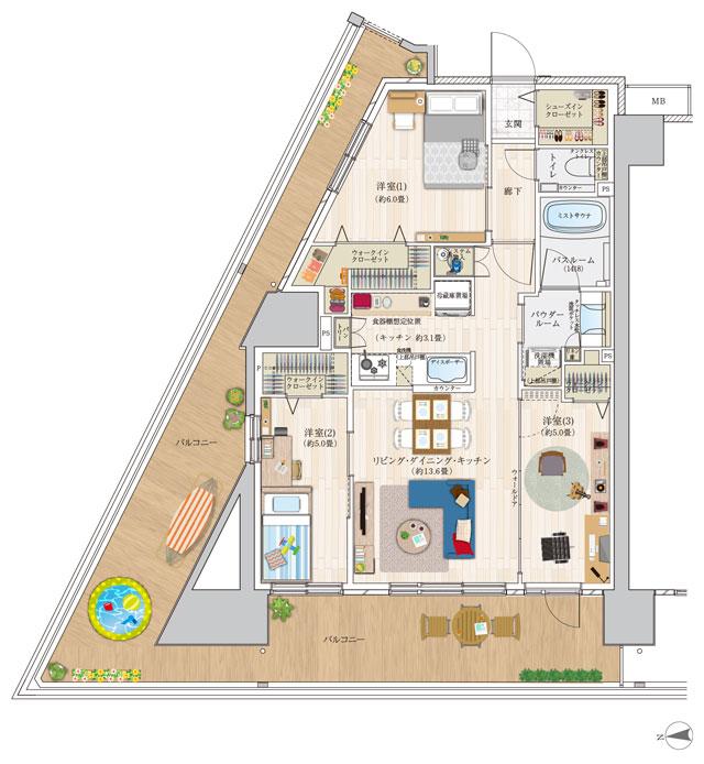 住宅設計図 SUUMO】セキュレア蘇我駅 (分譲住宅)【ダイワハウス】 | 新築