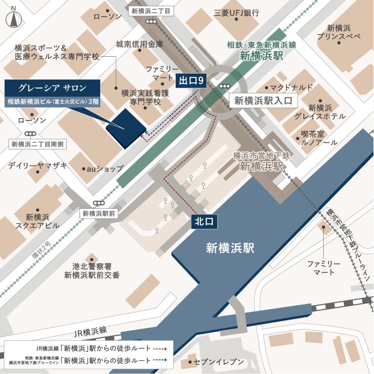 グレーシア海老名かしわ台のモデルルーム案内図