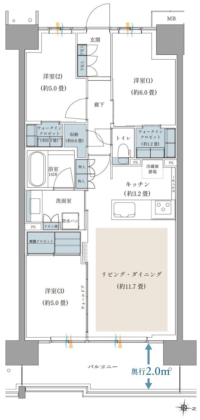 バウム-Nライン、ビニレーンのCAD図面データ（4ページ目