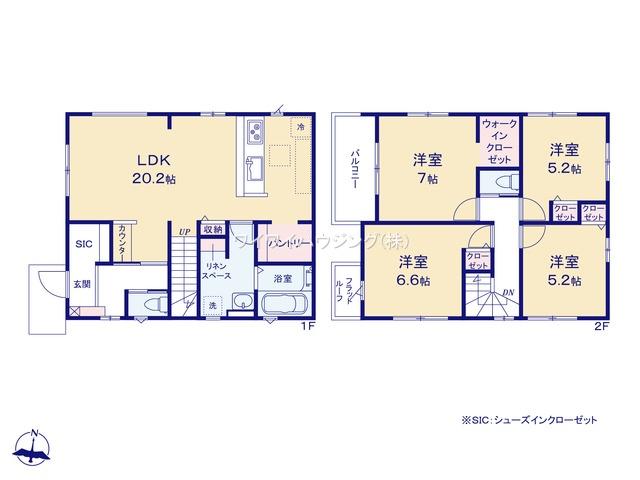 大字流山（南流山駅） 5398万円