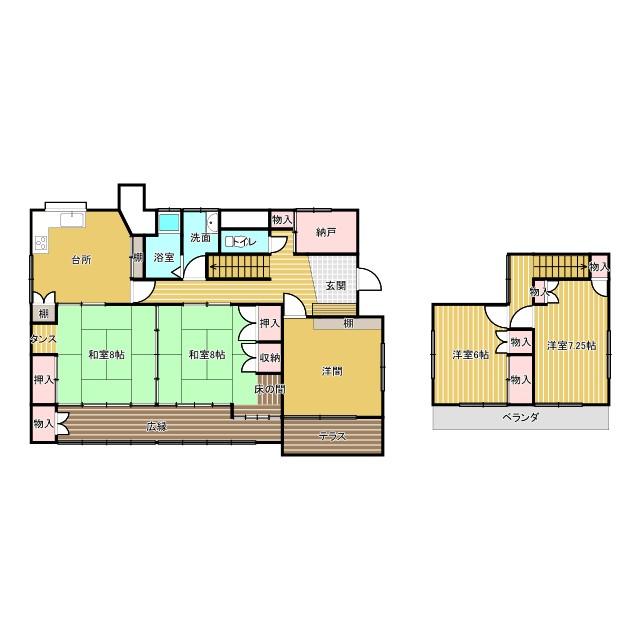 detached 茨城県那珂市後台