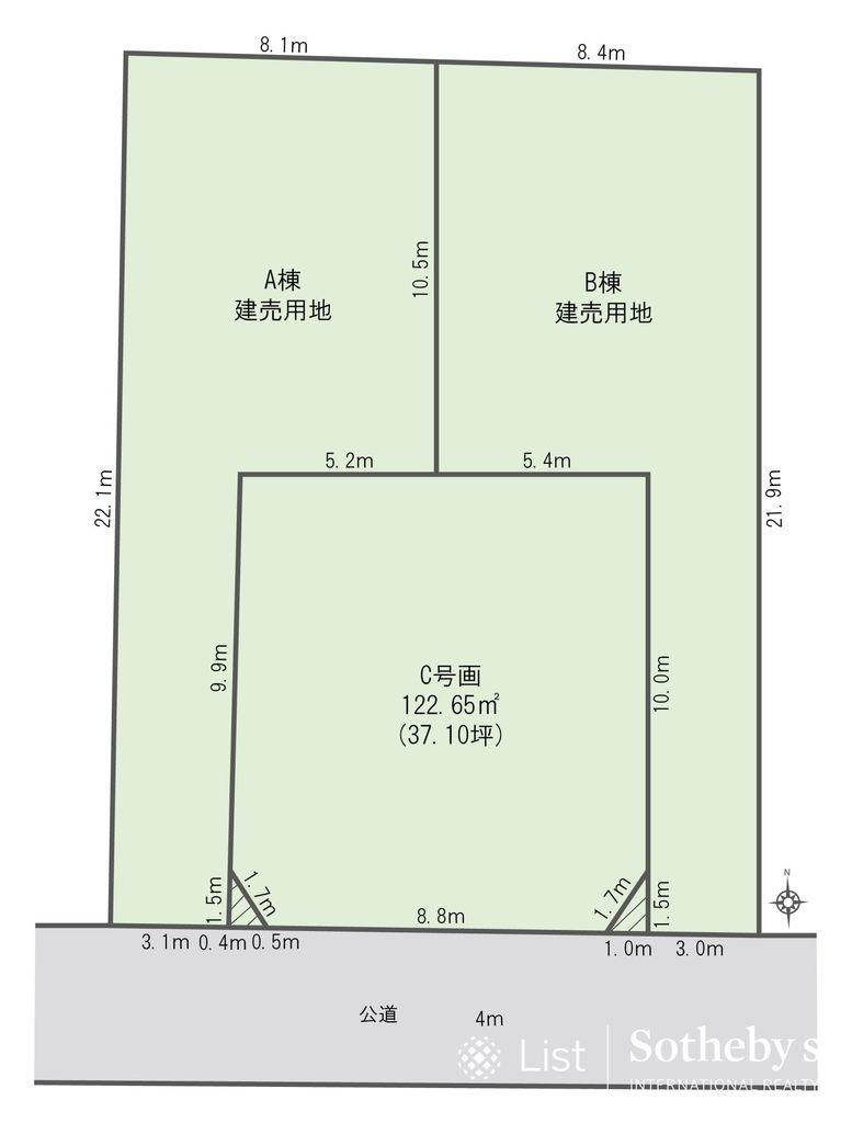 茅ヶ崎市松浪２丁目　土地