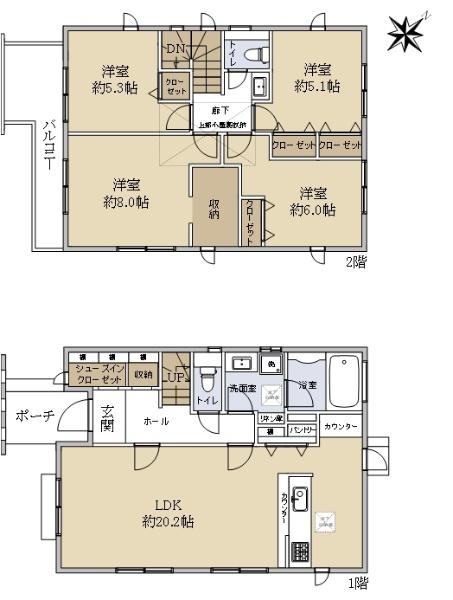 鶴川６（鶴川駅） 6380万円