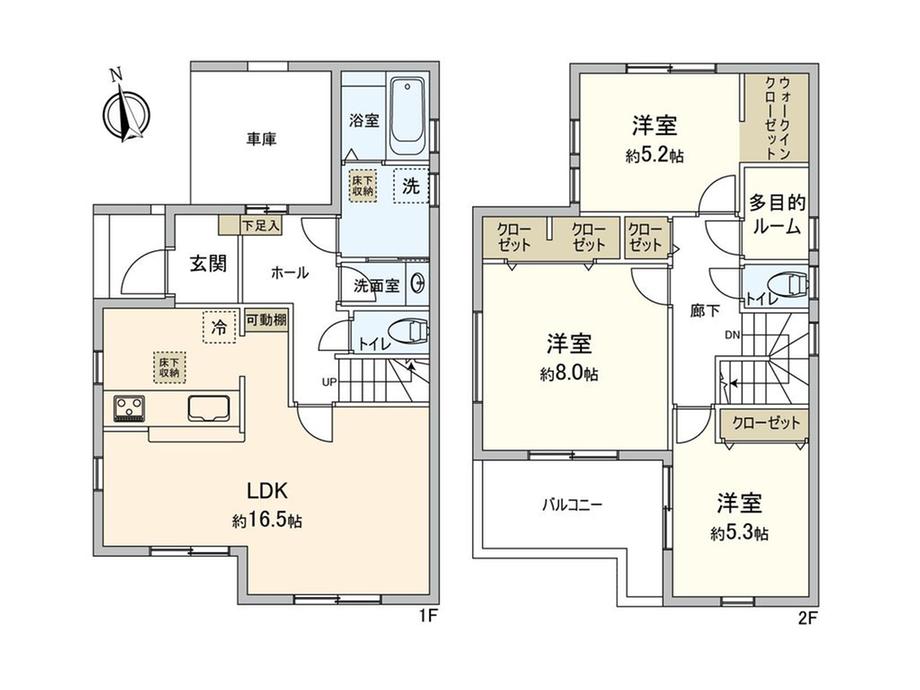 大字南田島（南古谷駅） 3290万円