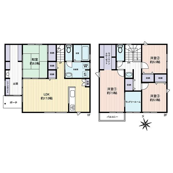 小手指南２（小手指駅） 5980万円