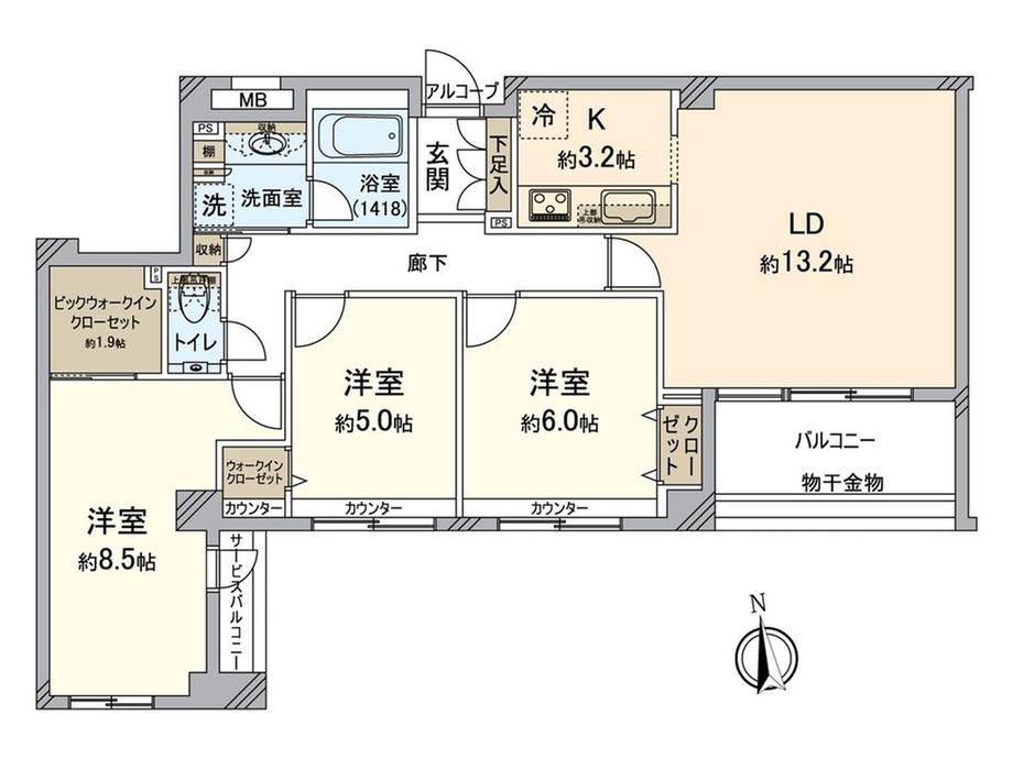 クレストフォルム横浜鶴見ガーデンコート