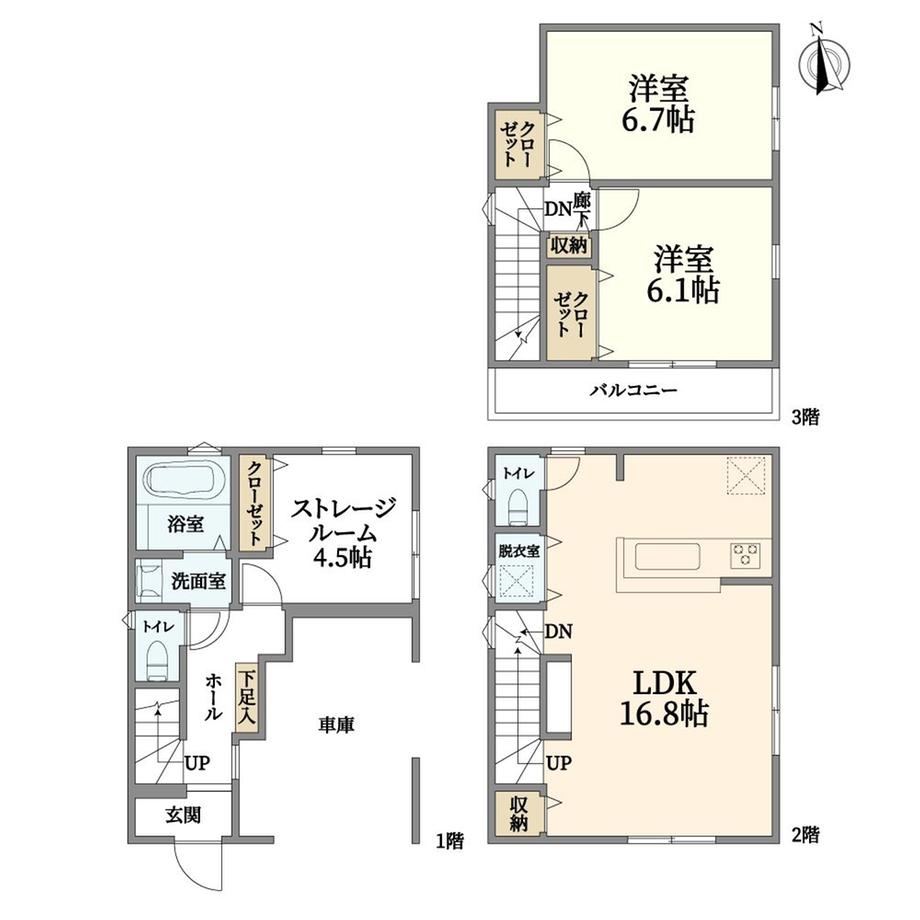 木月３（日吉駅） 6980万円