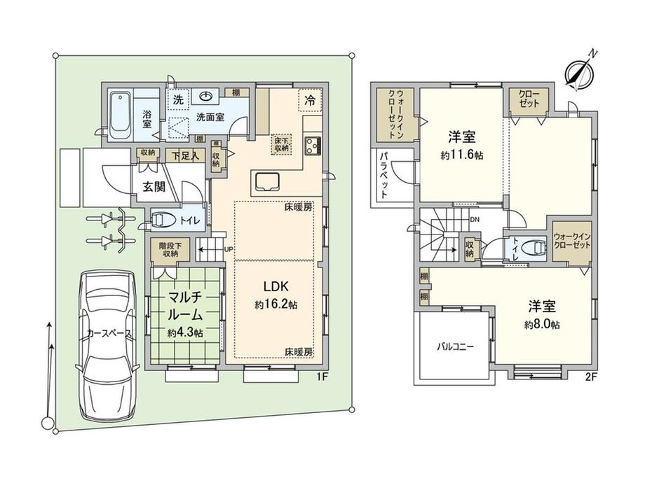 大字寺尾（上福岡駅） 3780万円