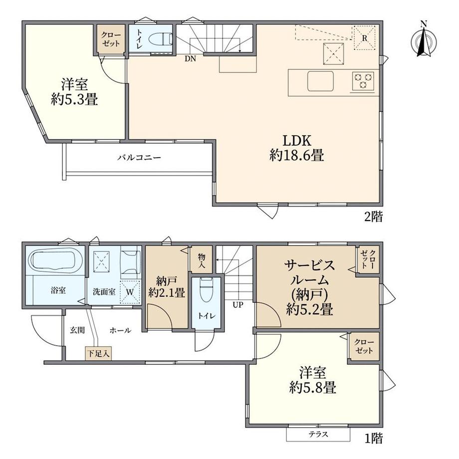 西１（西国立駅） 5480万円