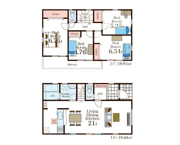 中田南５（中田駅） 5380万円