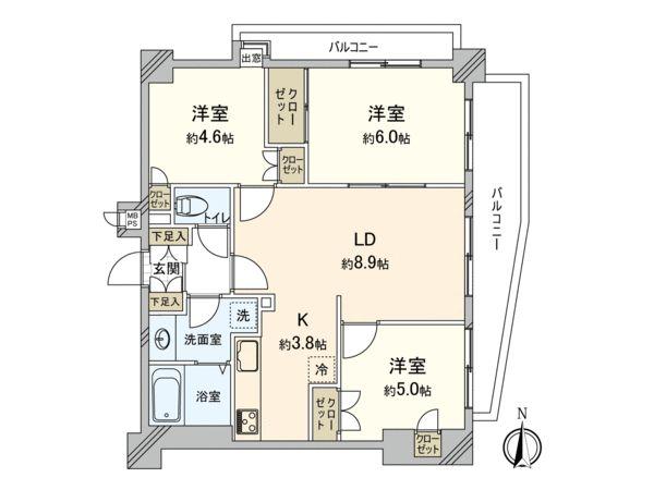 ベルジュール東府中