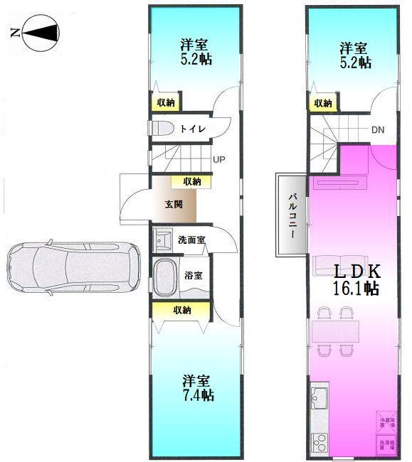 西落合２（落合南長崎駅） 6990万円