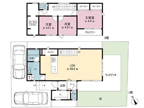 大字安行慈林（新井宿駅） 5950万円