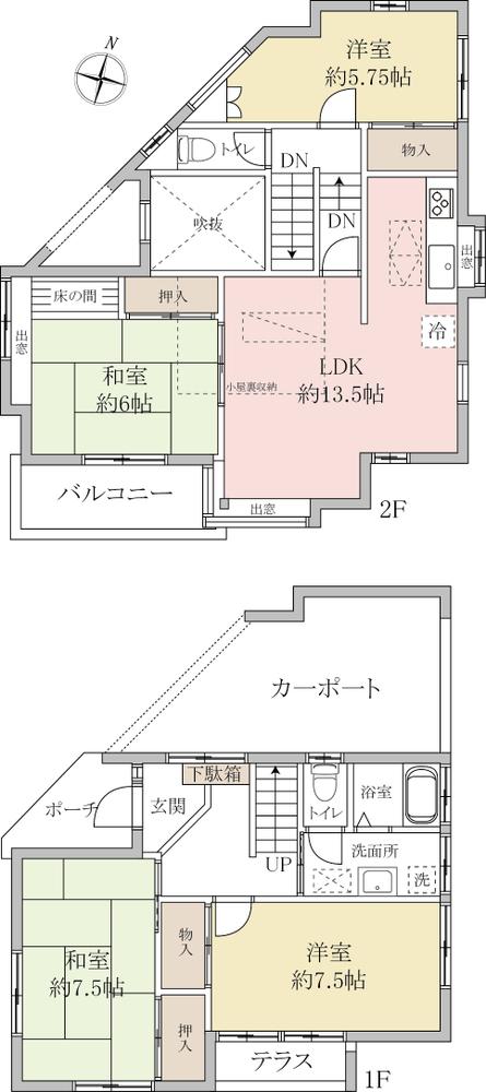 旭町４（獨協大学前駅） 2780万円