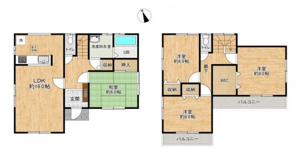 増尾台４（逆井駅） 2880万円