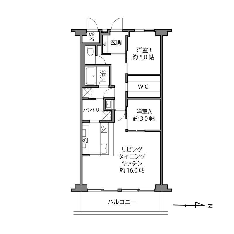 ライネスハイム綱島弐番館