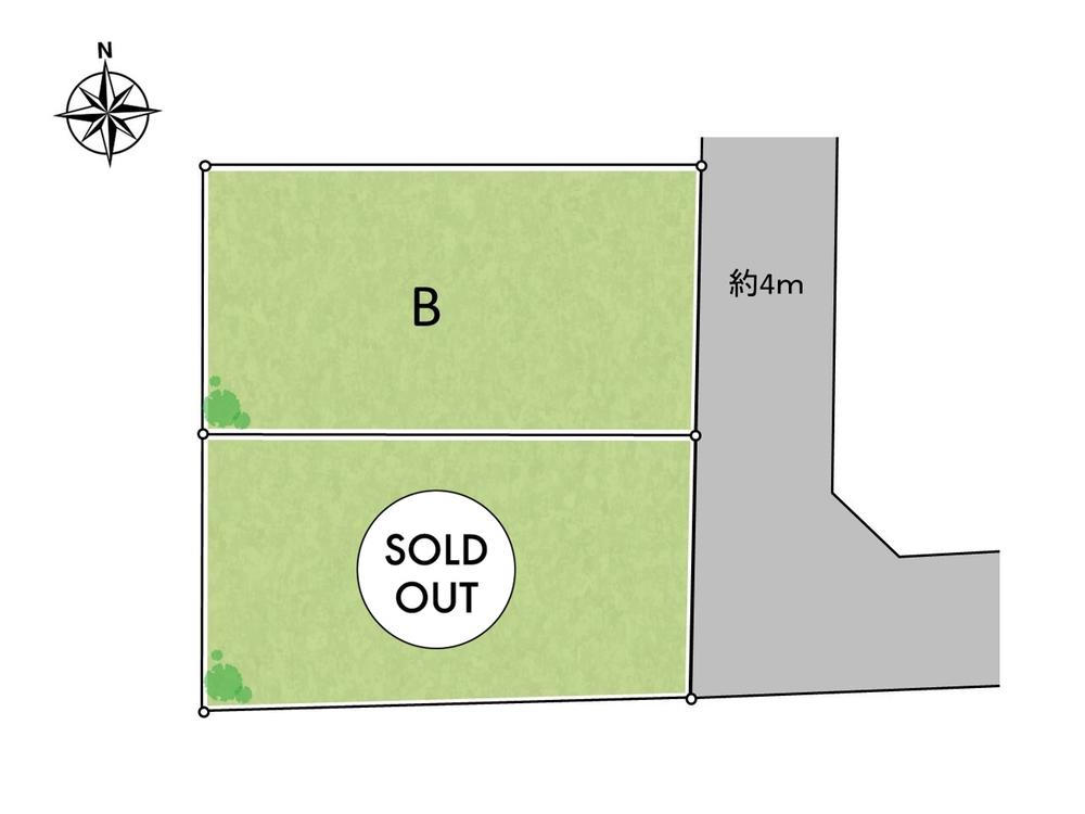小平市鈴木町1丁目　全2区画　建築条件付き売地