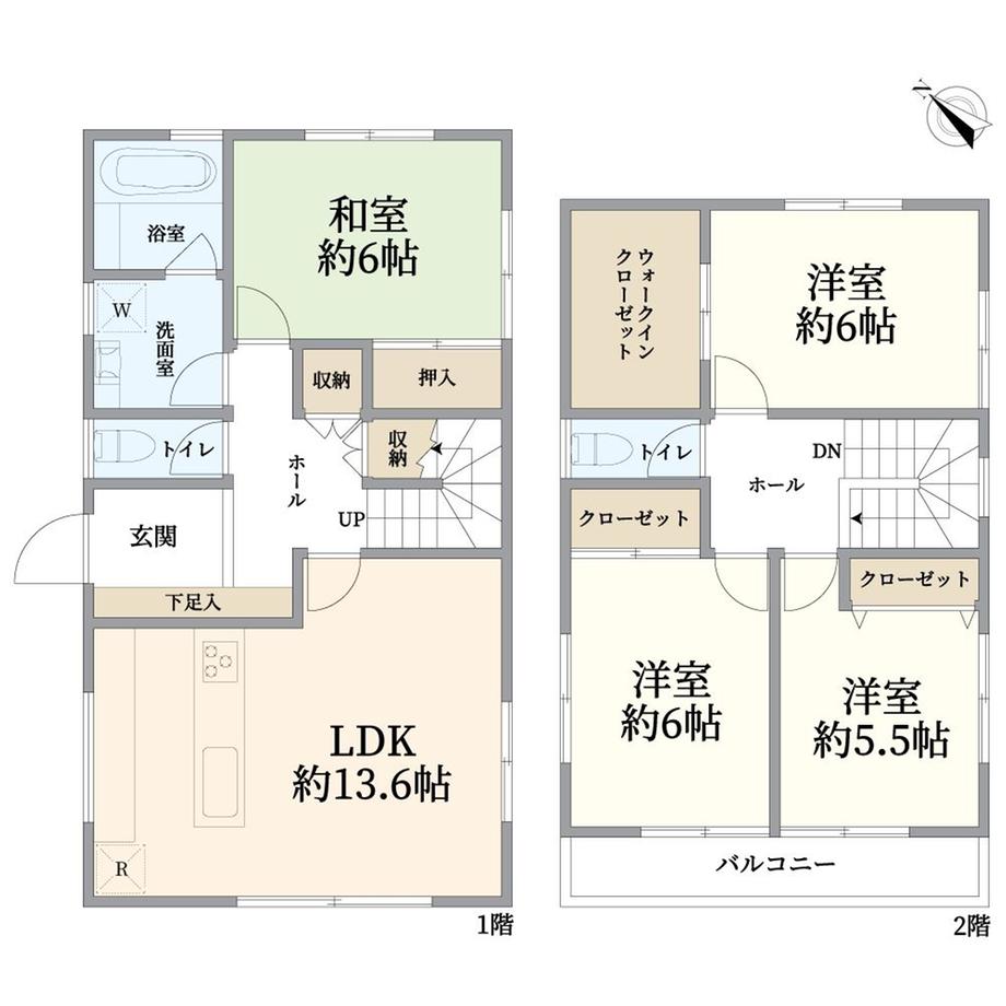 勝田町（仲町台駅） 5980万円