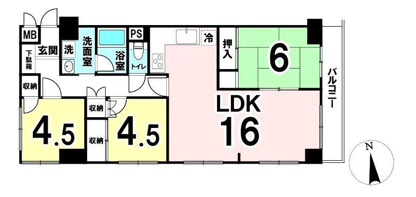 【エンゼルハイム城東公園】屋根ありの専用駐車場付き！