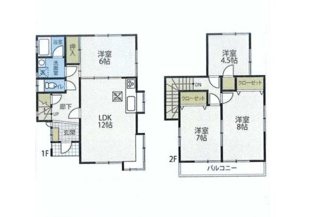 detached 群馬県高崎市新後閑町
