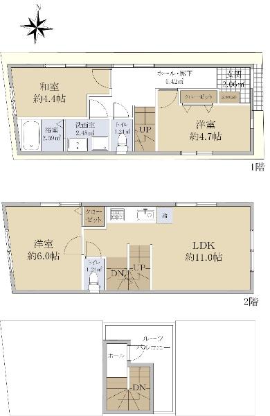 鎌倉４（京成小岩駅） 4480万円