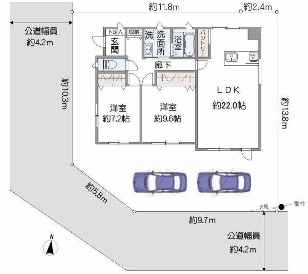 手広２（湘南深沢駅） 5780万円