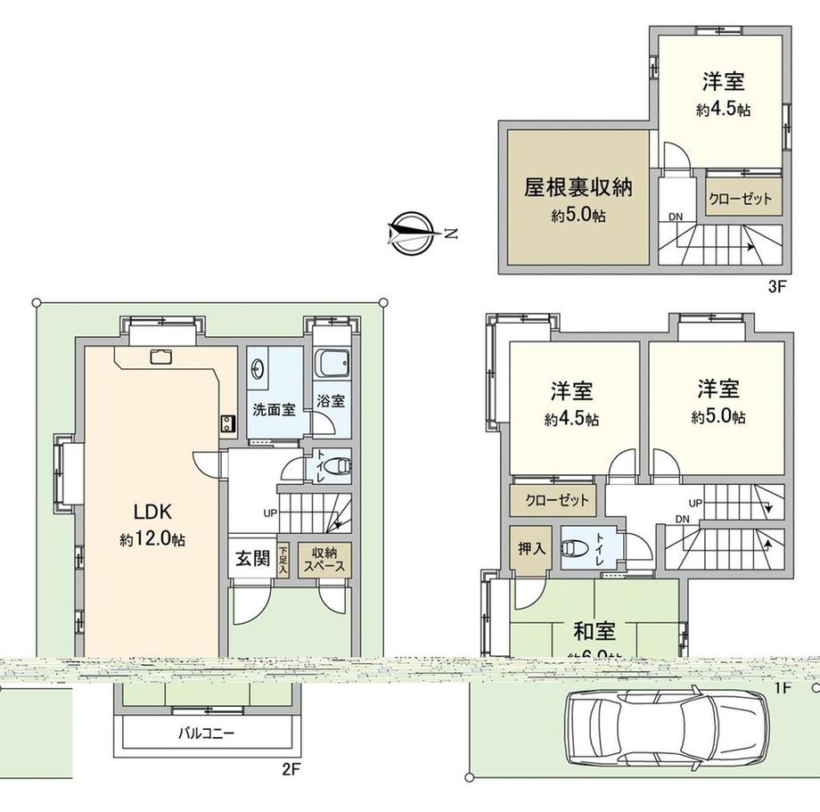 detached 埼玉県朝霞市浜崎４