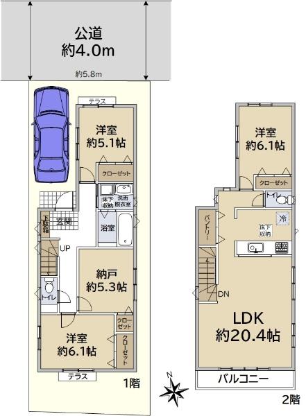 南大泉５（保谷駅） 5980万円