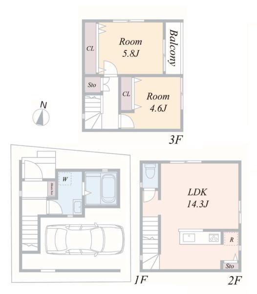 二子１（二子新地駅） 4980万円