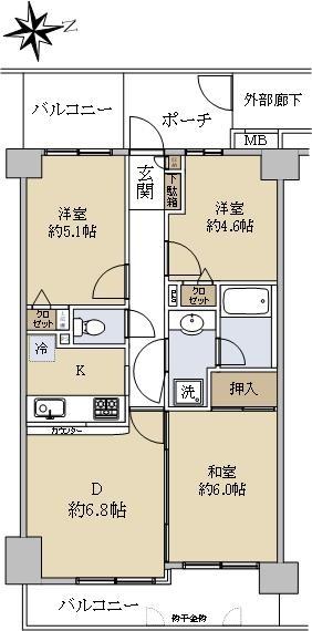 コスモ町屋リバーシティ