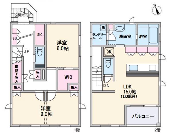 大字峯（見沼代親水公園駅） 4440万円