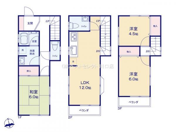 前川３（蕨駅） 2080万円