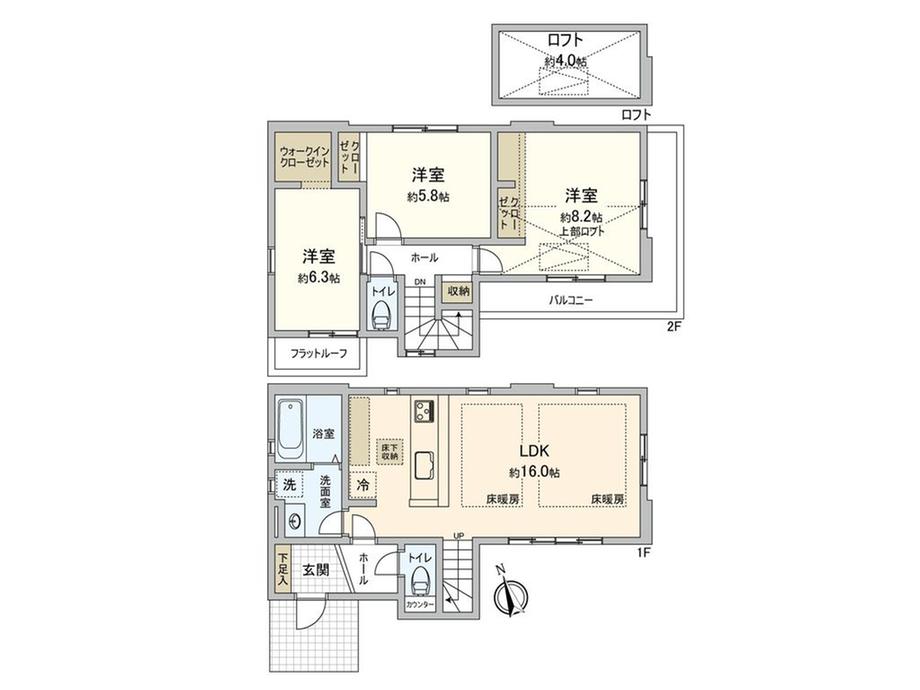 白糸台２（白糸台駅） 6590万円