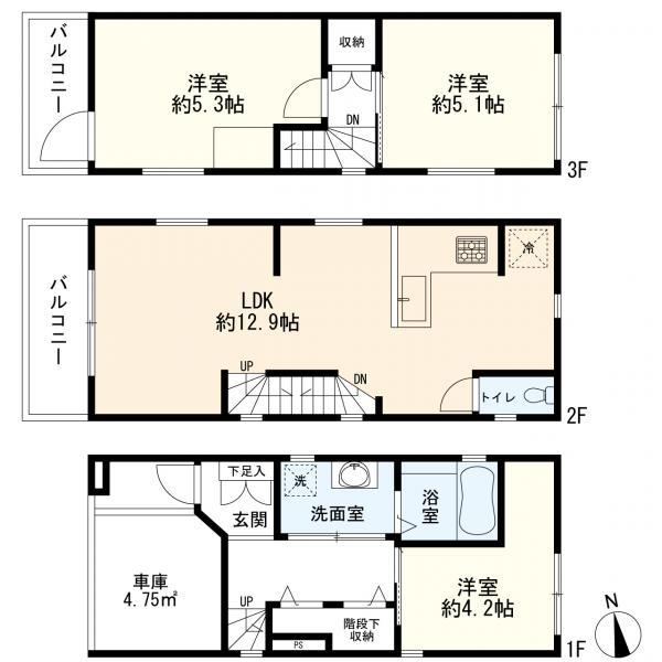 大田区中馬込１丁目　中古一戸建て