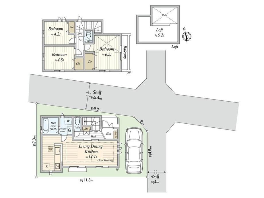 宮前３（富士見ヶ丘駅） 7890万円