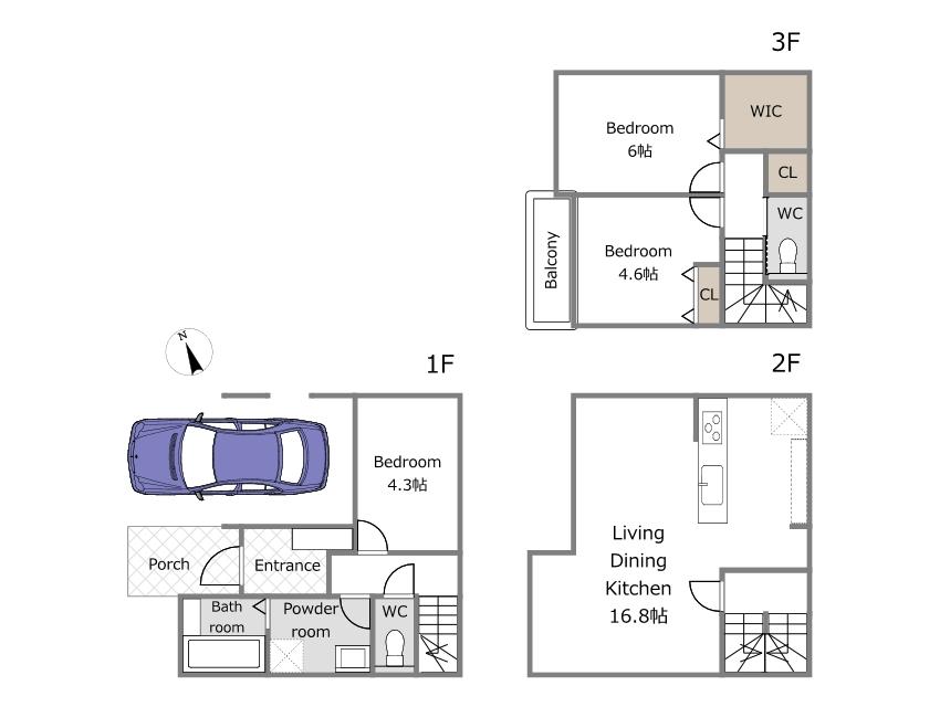 西寺尾1丁目 建築条件付き売地全2区画