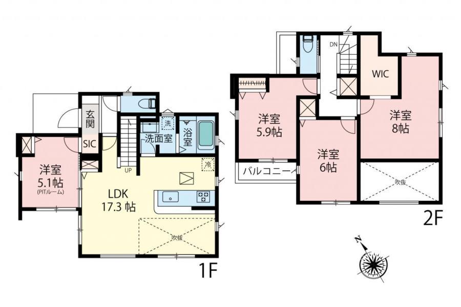 大字下新田（坂戸駅） 2798万円