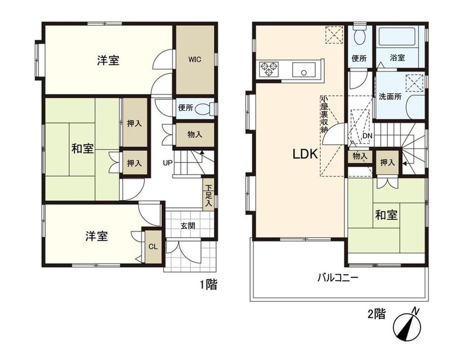 松葉町（新所沢駅） 3480万円